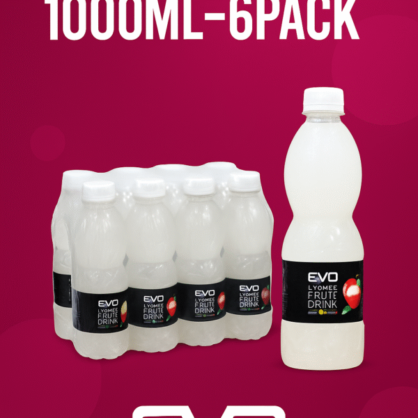 EVO Apple Juice – 1000ML x 6 Pack-608539397617
