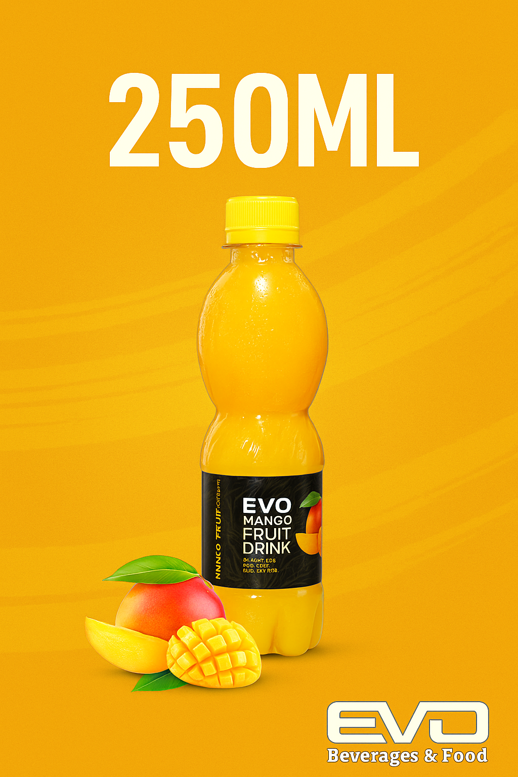 EVO Mango Juice 250ML – Mini Mango Bottle-608539446902