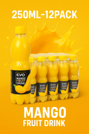EVO Mango Juice 250ML 12 Pack - 608539381029