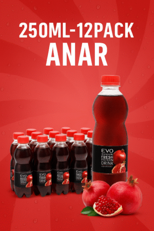 EVO Pomegranate Juice 250ML 12 Pack – Mini Bottles
