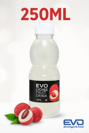 EVO Lychee Juice 250ML – Mini Tropical-608539466481