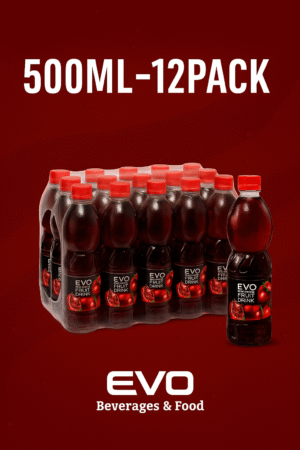 EVO Anar Juice 500ML – 12 Pack Refreshment-608539420544