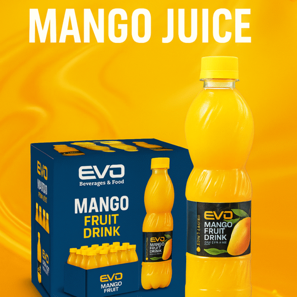 EVO Mango Juice 500ML 12 Pack – 608539381661