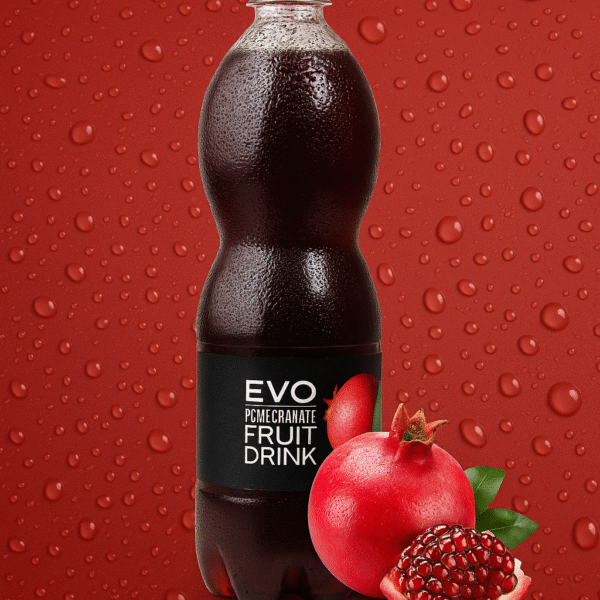 EVO Anar Juice 500ML – Pure Anar Juice Bottle-608539479238