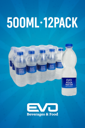 EVO Aqua 500ML 12-Pack Mineral Water-608539434695