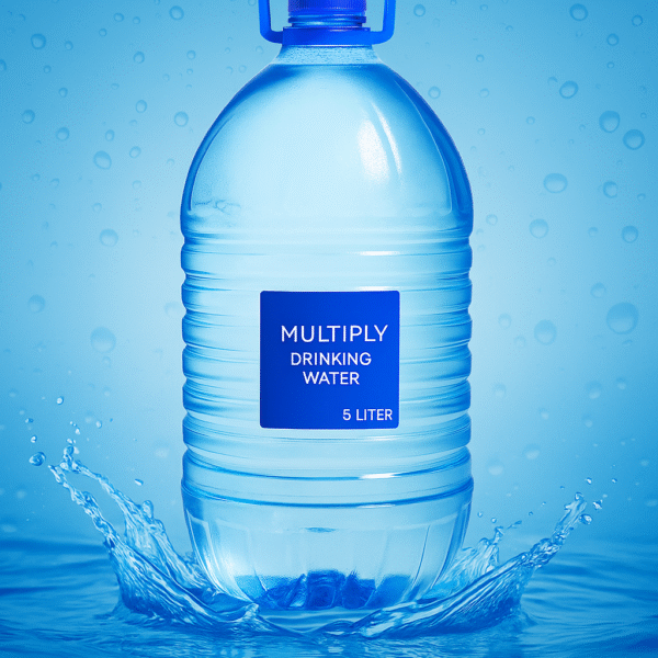 EVO Aqua Water 5000ML – Large Bottle -608539444571